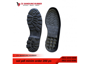 Supplier Outsole Terpercaya untuk Sepatu Safety PDL PDH TNI POLRI